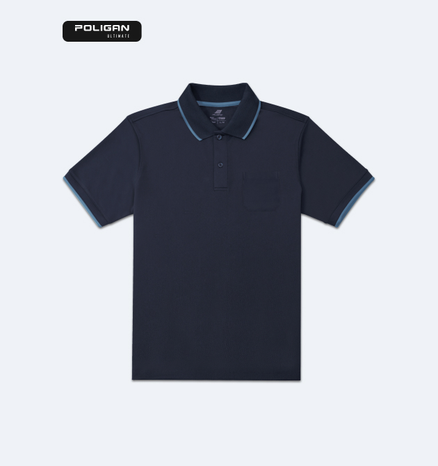 PoliganUltimate_Polo_PS003_Blue_NavyBlue_Front